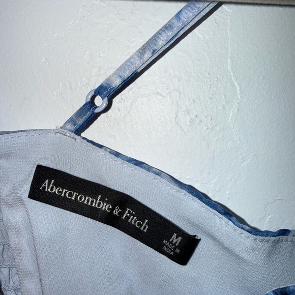 Abercrombie & Fitch Blue Floral Midi Dress - Picture 4 of 6